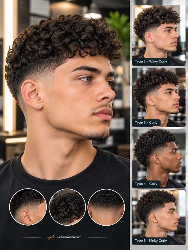 Is a Mid Taper Fade Good for Different Types of Curly Hair?