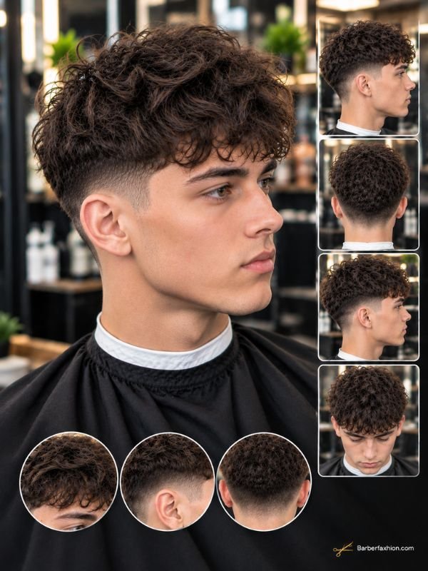 Messy Curly French Crop
