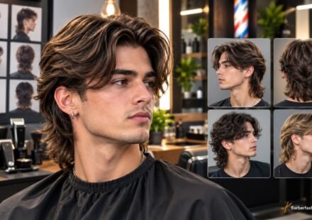 Middle Part Mullet: 20+ Modern Styles, Hair Types & Styling Guide