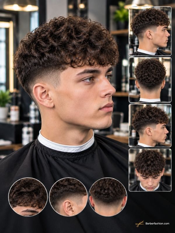 Textured Curly French Crop