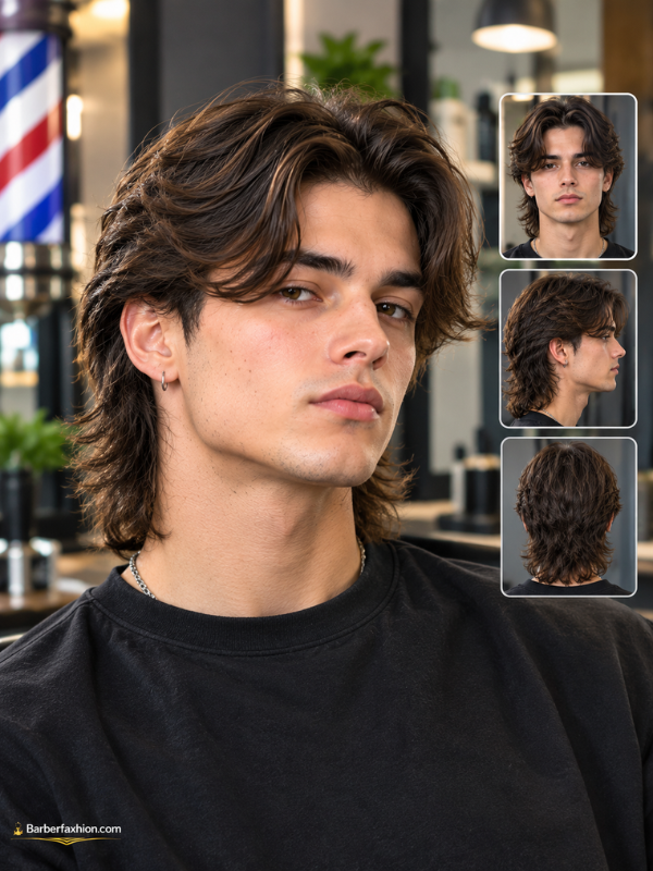 What Is a Mid Part Mullet?